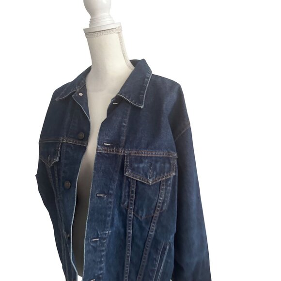 GAP Women's Blue Jeans Denim Jacket Size Large - Picture 4 of 5
